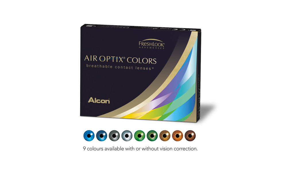 AIR OPTIX COLOURS SCRIPT - 2 Pack Contact Lenses $42.99 StarTrack Courier Service