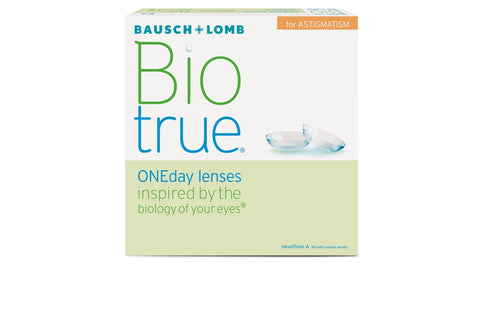 Biotrue ONEday for ASTIGMATISM - 90 Pack Contact Lenses $109.99 StarTrack Courier Service