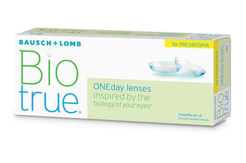 Biotrue ONEday for PRESBYOPIA - 30 Pack Contact Lenses $50.99 StarTrack Courier Service