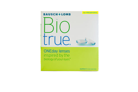 Biotrue ONEday for PRESBYOPIA - 90 Pack Contact Lenses $95.99 StarTrack Courier Service