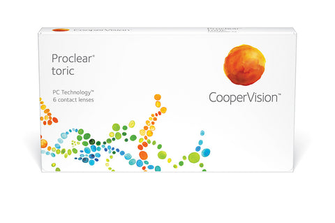 Proclear Toric - 6 Pack Contact Lenses $117.99 StarTrack Courier Service