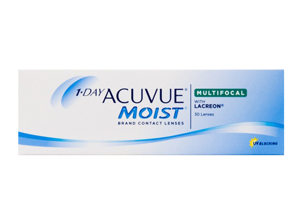 1 DAY ACUVUE MOIST MULTIFOCAL - 30 Pack Contact Lenses $49.99 StarTrack Courier Service