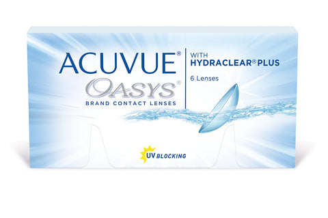 ACUVUE OASYS with HYDRACLEAR PLUS - 12 Pack Contact Lenses $65.99 StarTrack Courier Service